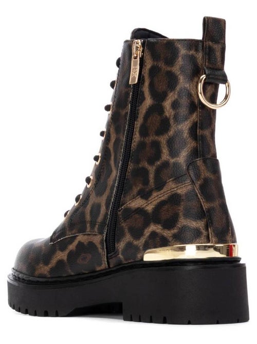 Bottines femme à lacets - Kiabi