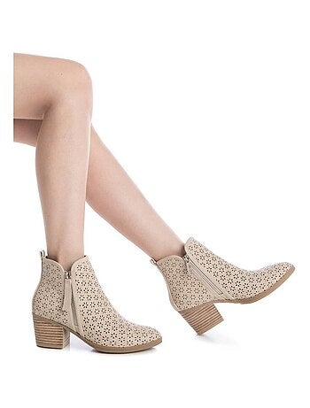 Bottines femme à talon