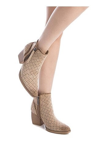 Bottines femme à talon