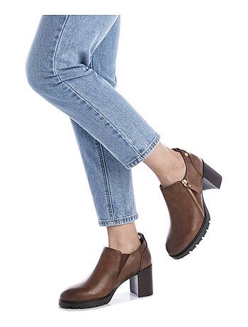 Bottines femme à talon