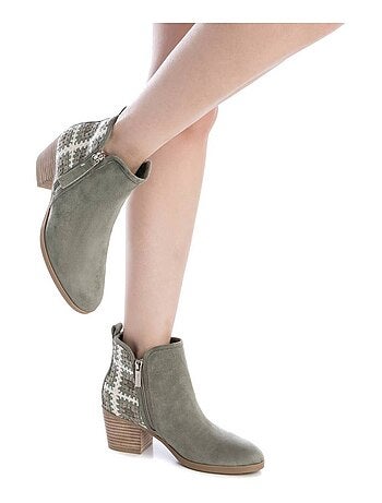 Bottines femme à talon