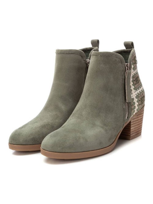 Bottines femme à talon - Kiabi