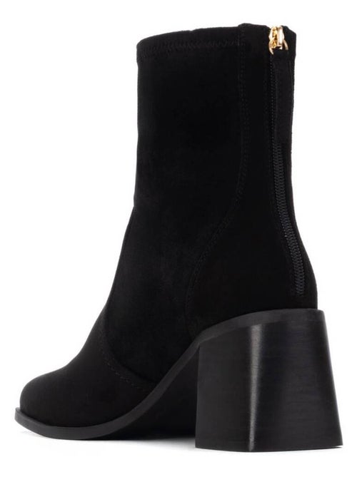 Bottines femme à talon large - Kiabi Bottines femme à talon large - Kiabi