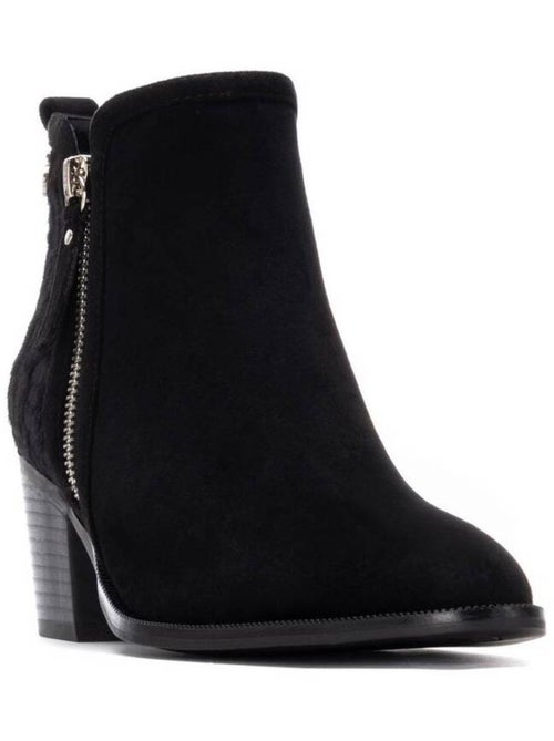 Bottines femme à talon large - Kiabi
