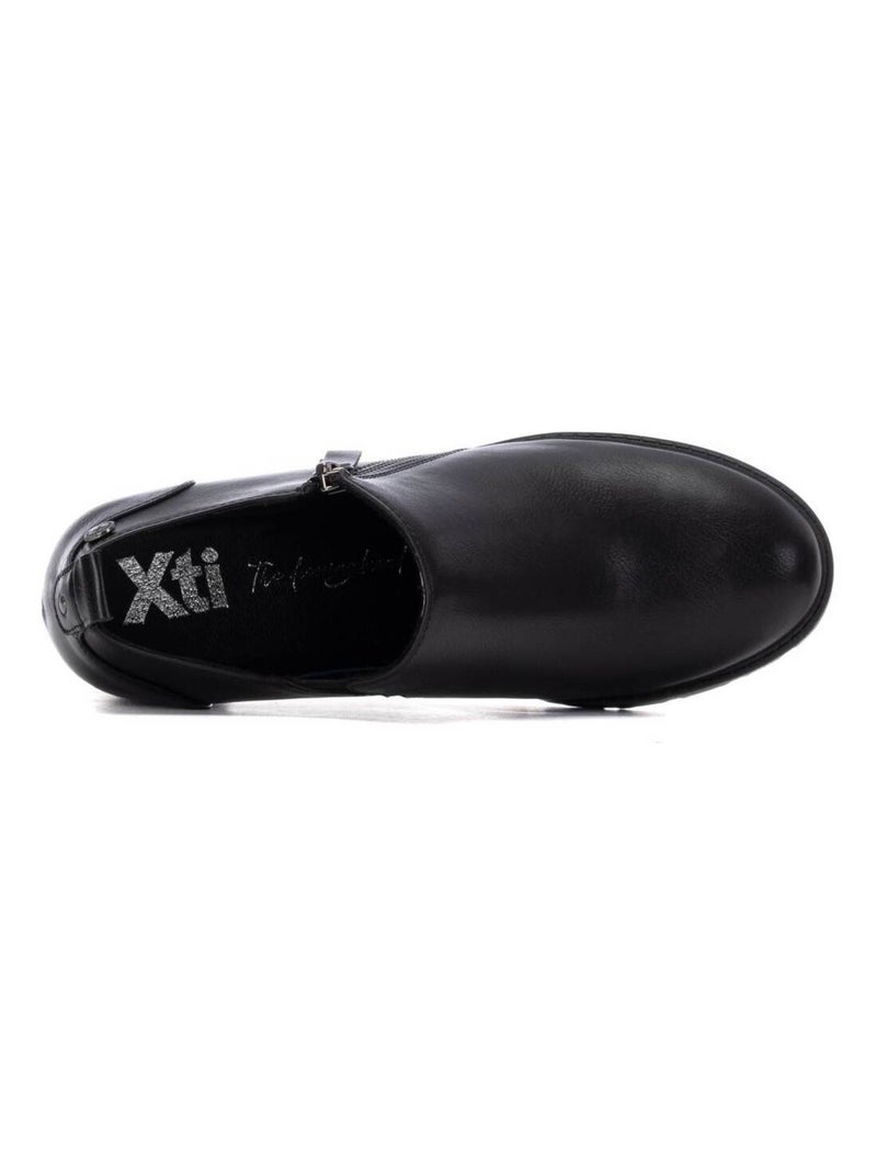 Bottines femme à talon Noir - Kiabi