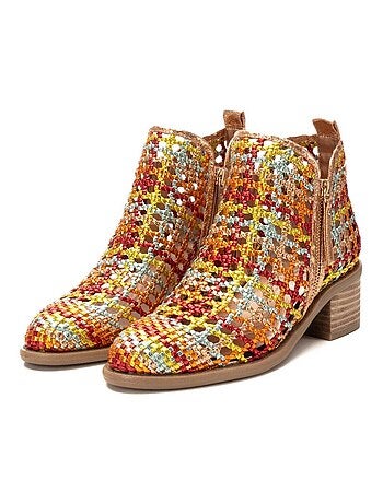 Bottines femme à talon