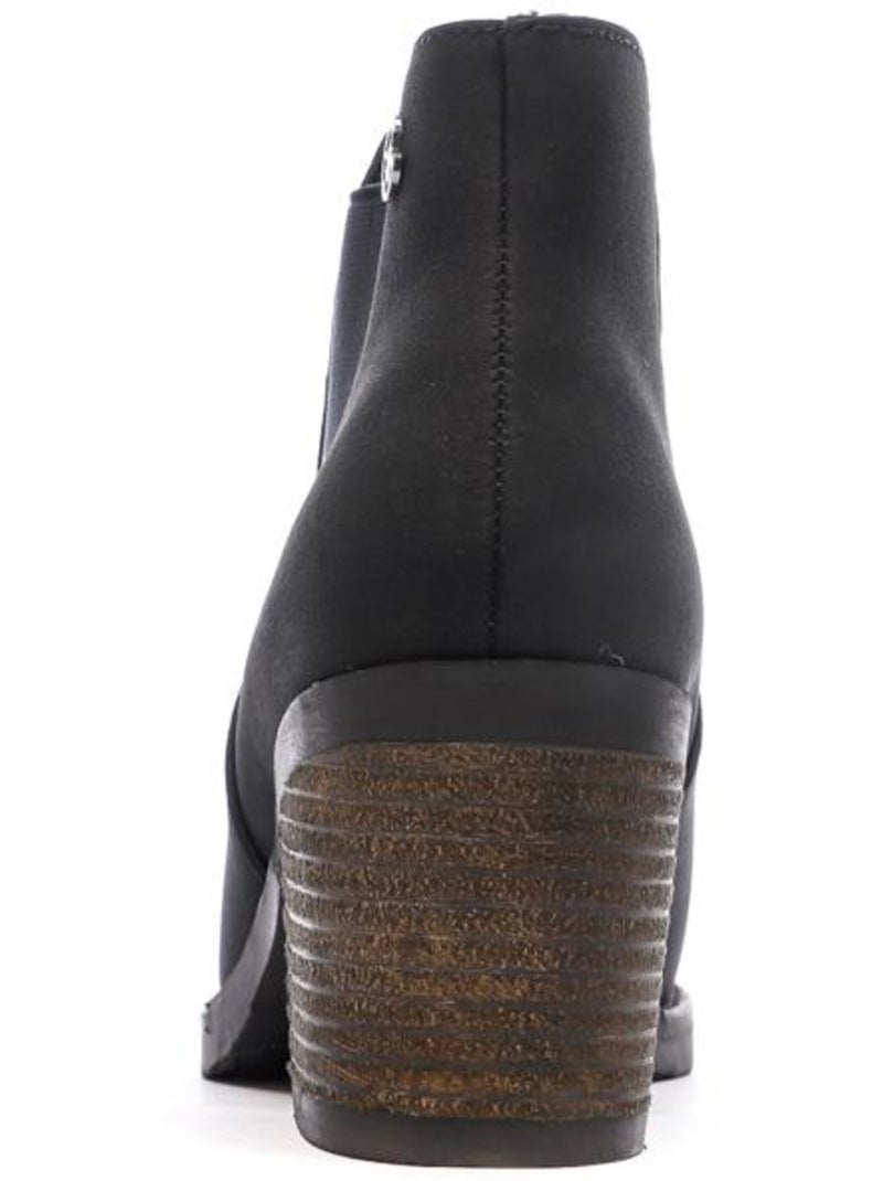 Bottines Femme Chattawak Noir - Kiabi