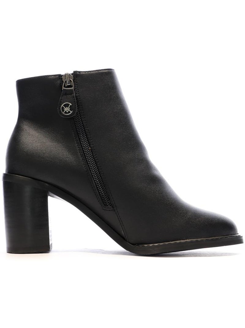 Bottines Femme Chattawak Noir - Kiabi
