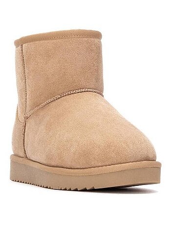 Bottines femme fourrées