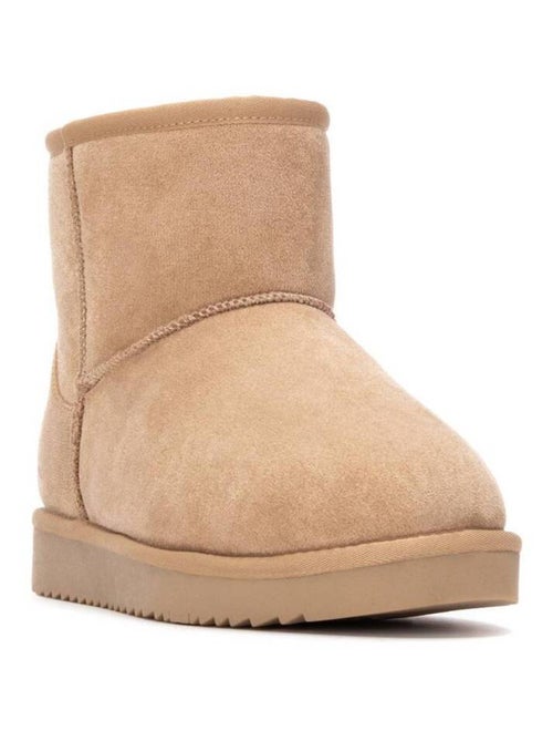 Bottines femme fourrées - Kiabi