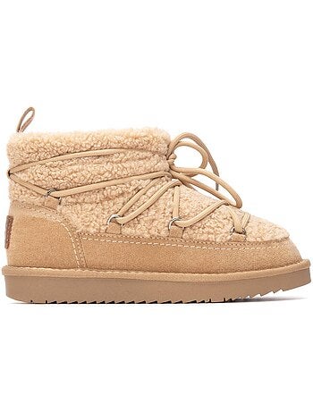 Bottines femme fourrées