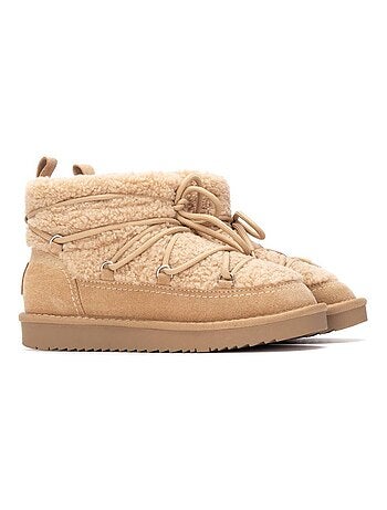 Bottines femme fourrées