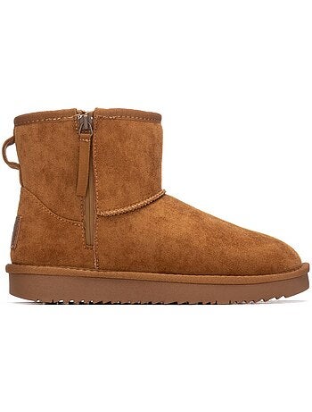 Bottines femme fourrées