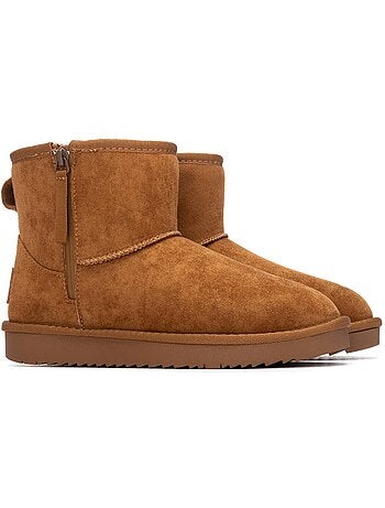 Bottines femme fourrées