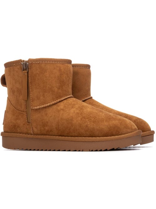 Bottines femme fourrées - Kiabi