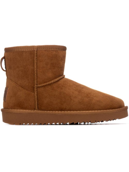 Bottines femme fourrées - Kiabi