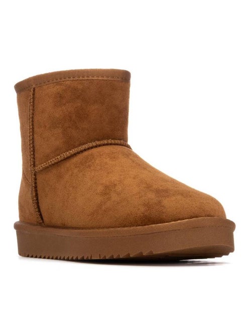 Bottines femme fourrées - Kiabi