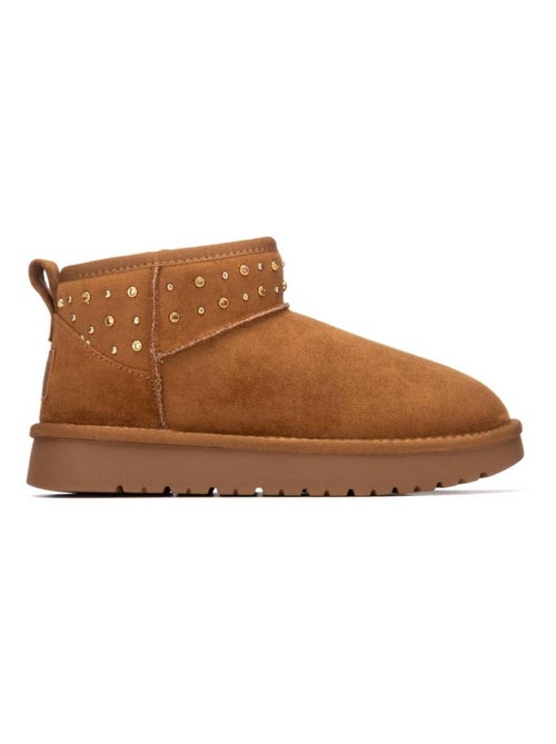 Bottines femme fourrées - Kiabi