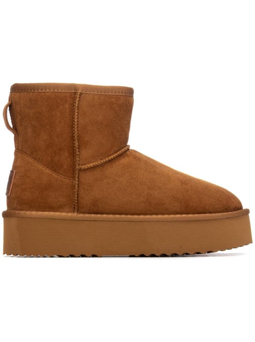 Bottines femme fourrées - Kiabi