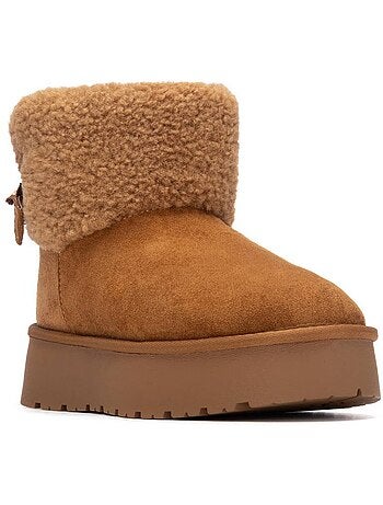 Bottines femme fourrées