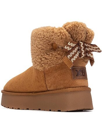 Bottines femme fourrées