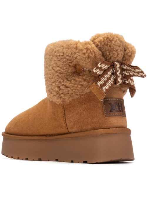 Bottines femme fourrées - Kiabi