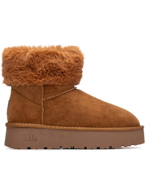 Bottines femme fourrées - Kiabi
