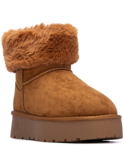 Bottines femme fourrées - Kiabi