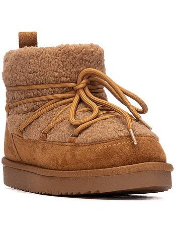 Bottines femme fourrées