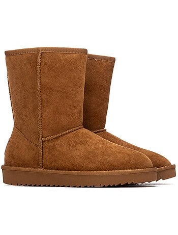 Bottines femme fourrées