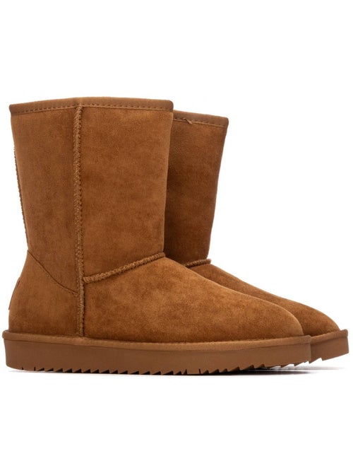 Bottines femme fourrées - Kiabi
