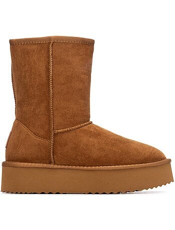 Bottines femme fourrées