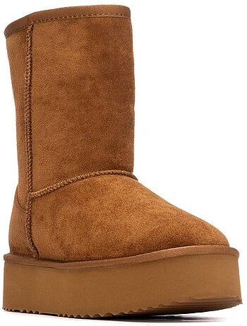 Bottines femme fourrées