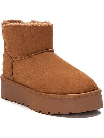 Bottines femme fourrées