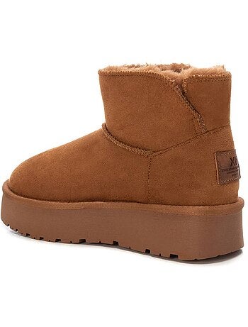 Bottines femme fourrées