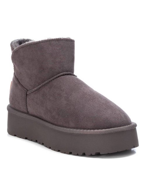 Bottines femme fourrées - Kiabi