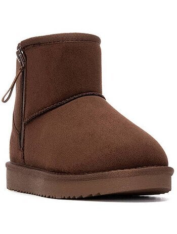 Bottines femme fourrées