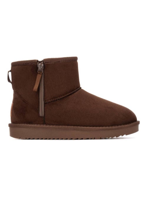 Bottines femme fourrées - Kiabi