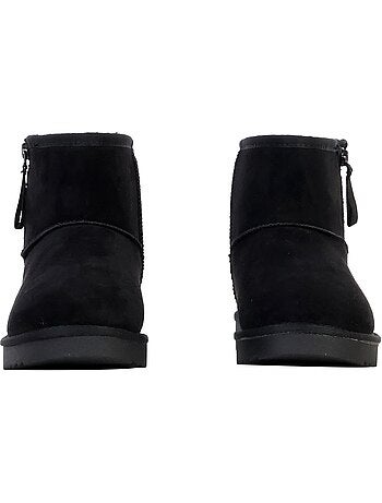 Bottines femme fourrées