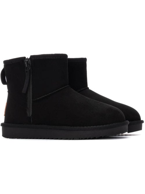 Bottines femme fourrées - Kiabi
