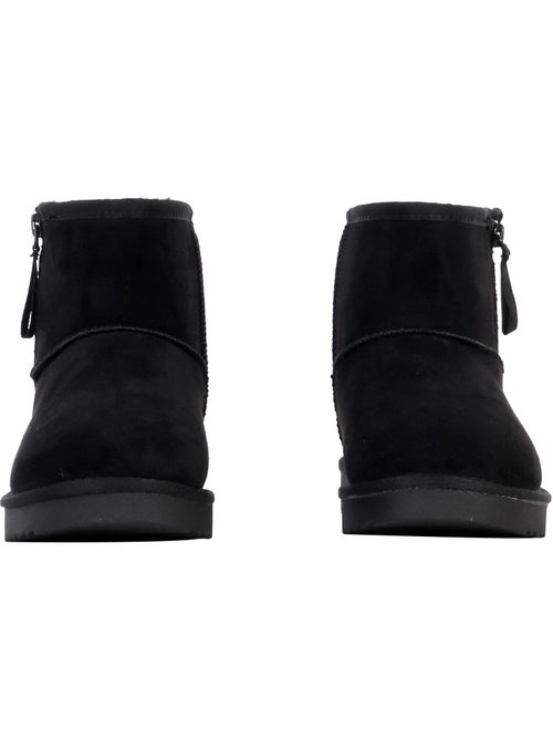 Bottines femme fourrées - Kiabi