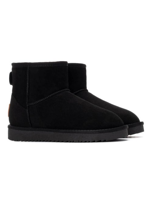Bottines femme fourrées - Kiabi