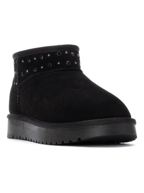 Bottines femme fourrées - Kiabi