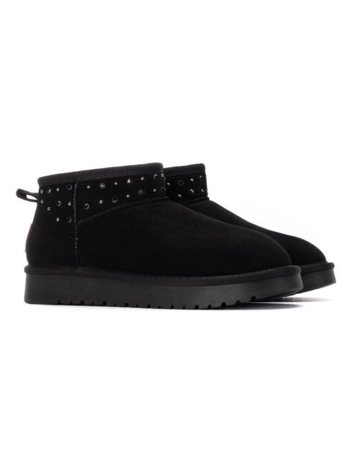 Bottines femme fourrées - Kiabi