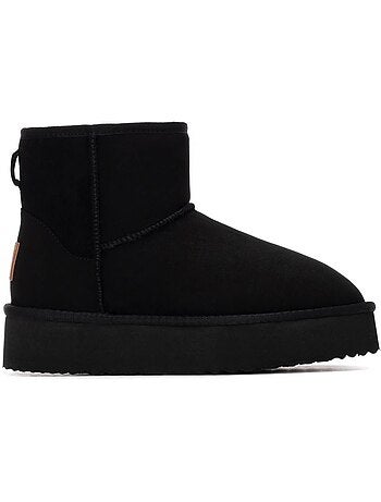 Bottines femme fourrées