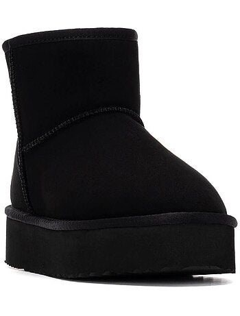 Bottines femme fourrées