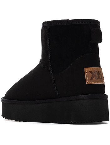 Bottines femme fourrées