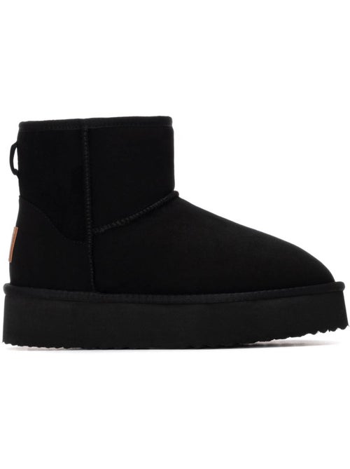 Bottines femme fourrées - Kiabi