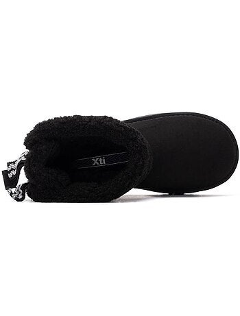 Bottines femme fourrées