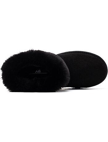 Bottines femme fourrées